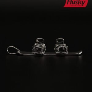 HUSKY Snowboard Binding Pendant – Silver Edition 6